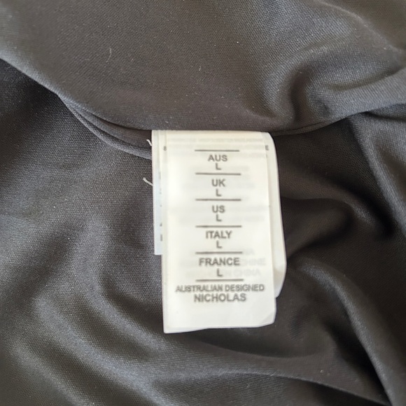 Revolve Nicholas Jane Black and White Striped Halter Dress - Picture 10 of 11